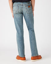 WRANGLER TEXAS MĘSKIE SPODNIE JEANSOWE GRID INDIGO W1215929Y 112145766